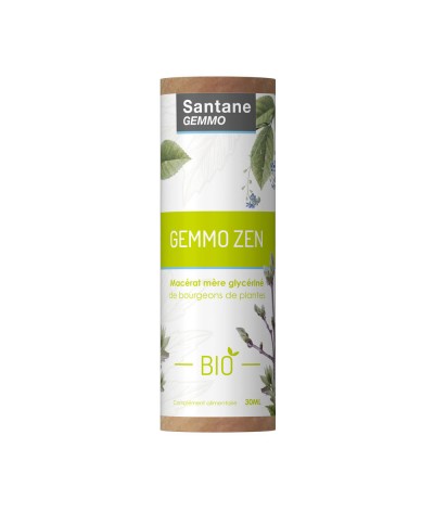 GEMMO ZEN - Macérat Glycériné - SANTANE® - PLANTES - PHYTOTHERAPIE - GEMMOTHERAPIE