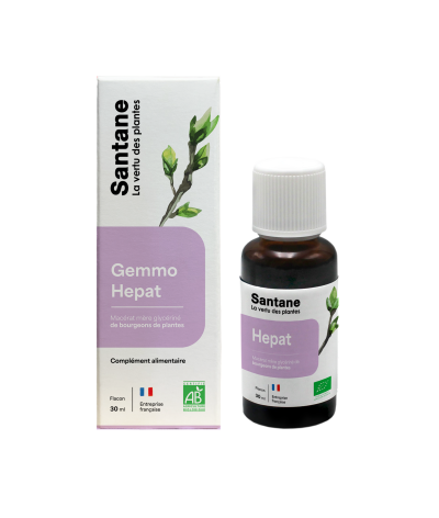 GEMMO HEPAT - Macérat Glycériné - SANTANE® - PHYTOTHERAPIE - PLANTES - GEMMOTHERAPIE