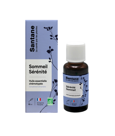 SERENITE SOMMEIL Huile Essentielle - SANTANE® - PHYTOTHERAPIE - AROMATHERAPIE - PLANTES
