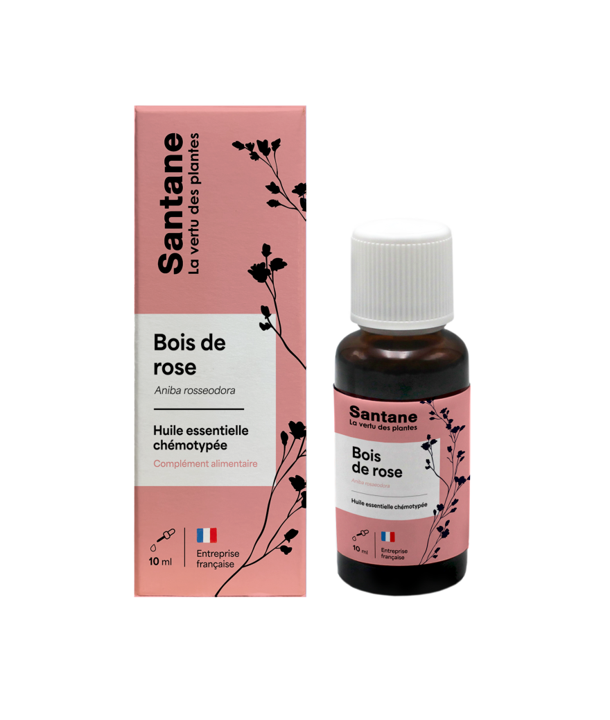 BOIS DE ROSE Huile essentielle - SANTANE® - PHYTOTHERAPIE - PLANTES - SANTE NATURELLE