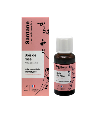 BOIS DE ROSE Huile essentielle - SANTANE® - PHYTOTHERAPIE - PLANTES - SANTE NATURELLE