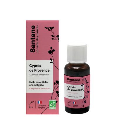 CYPRES DE PROVENCE Huile essentielle - SANTANE® - PHYTOTHERAPIE - AROMATHERAPIE - PLANTES - SANTE NATURELLLE