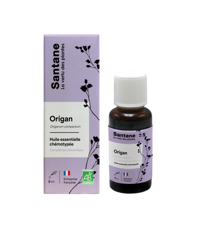 ORIGAN Huile essentielle - SANTANE® - PHYTOTHERAPIE - AROMATHERAPIE - PLANTES - SANTE NATURELLE