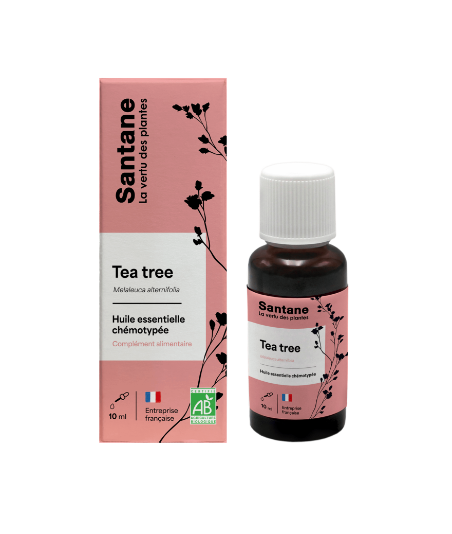TEA TREE - SANTANE® - AROMATHERAPIE - HUILE ESSENTIELLE - ARBRE A THE - BIO