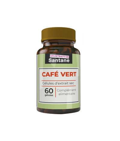 CAFÉ VERT Gélules d'extrait sec - SANTANE®