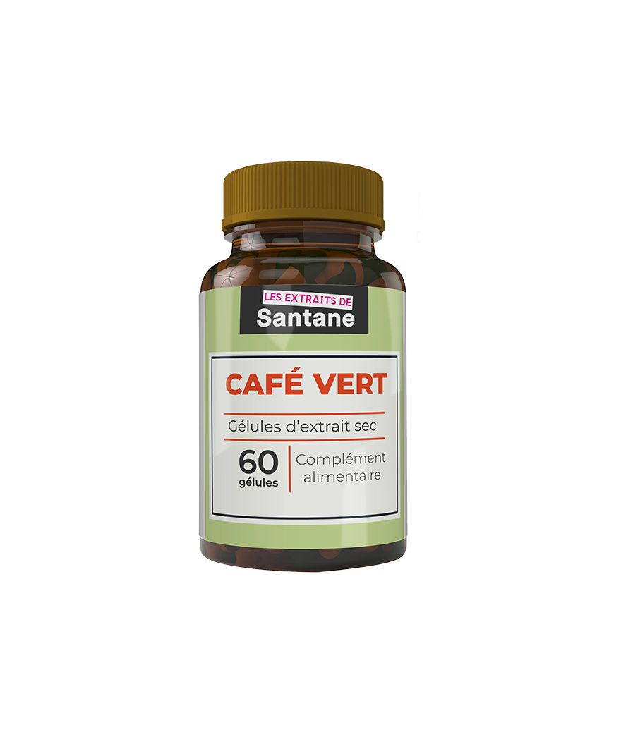 CAFÉ VERT Gélules d'extrait sec - SANTANE®
