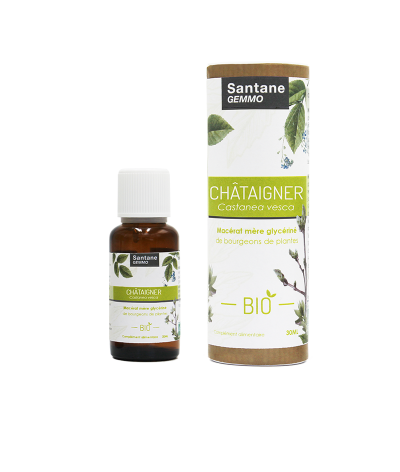 CHÂTAIGNIER Macérat glycériné - SANTANE® - COMPLEMENT ALIMENTAIRE - PHYTOTHERAPIE - PLANTES