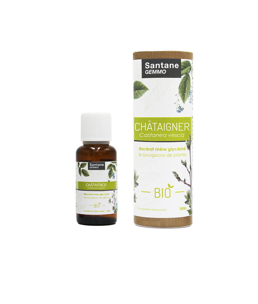 CHÂTAIGNIER Macérat glycériné - SANTANE® - COMPLEMENT ALIMENTAIRE - PHYTOTHERAPIE - PLANTES