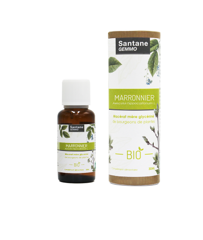 MARRONNIER Macérat glycériné - SANTANE® - COMPLEMENT ALIMENTAIRE - PHYTOTHERAPIE - PLANTES