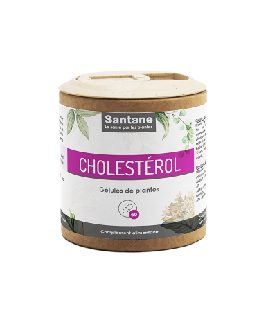 CHOLESTÉROL Gélules - SANTANE® - CHRYSANTHELLUM - PLANTES - COMPLEMENT ALIMENTAIRE - PHYTOTHERAPIE