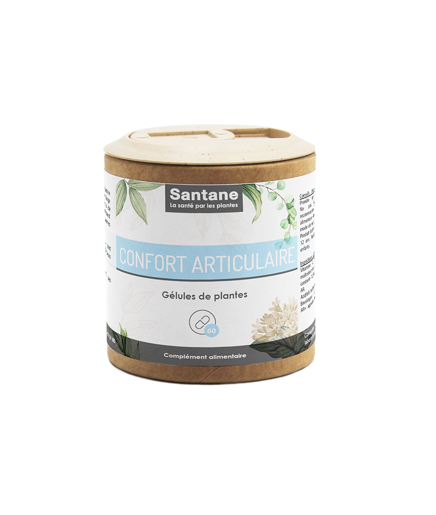 CONFORT ARTICULAIRE Gélules - SANTANE® - PLANTES - HARPAGOPHYTUM - PHYTOTHERAPIE - COMPLEMENT ALIMENTAIRE