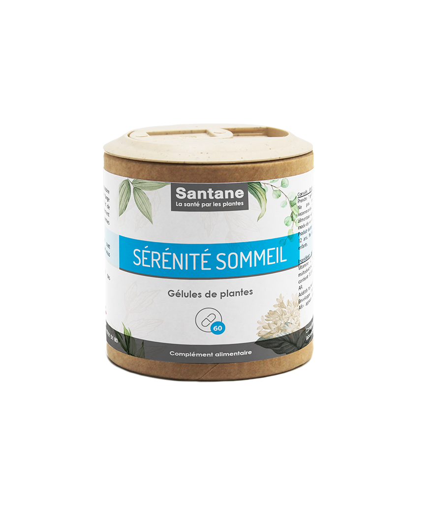 SÉRÉNITÉ / SOMMEIL Gélules - SANTANE® - ESCHOLTZIA - COMPLEMENT ALIMENTAIRE - PLANTES - PHYTOTHERAPIE