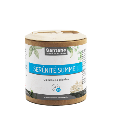 SÉRÉNITÉ / SOMMEIL Gélules - SANTANE® - ESCHOLTZIA - COMPLEMENT ALIMENTAIRE - PLANTES - PHYTOTHERAPIE