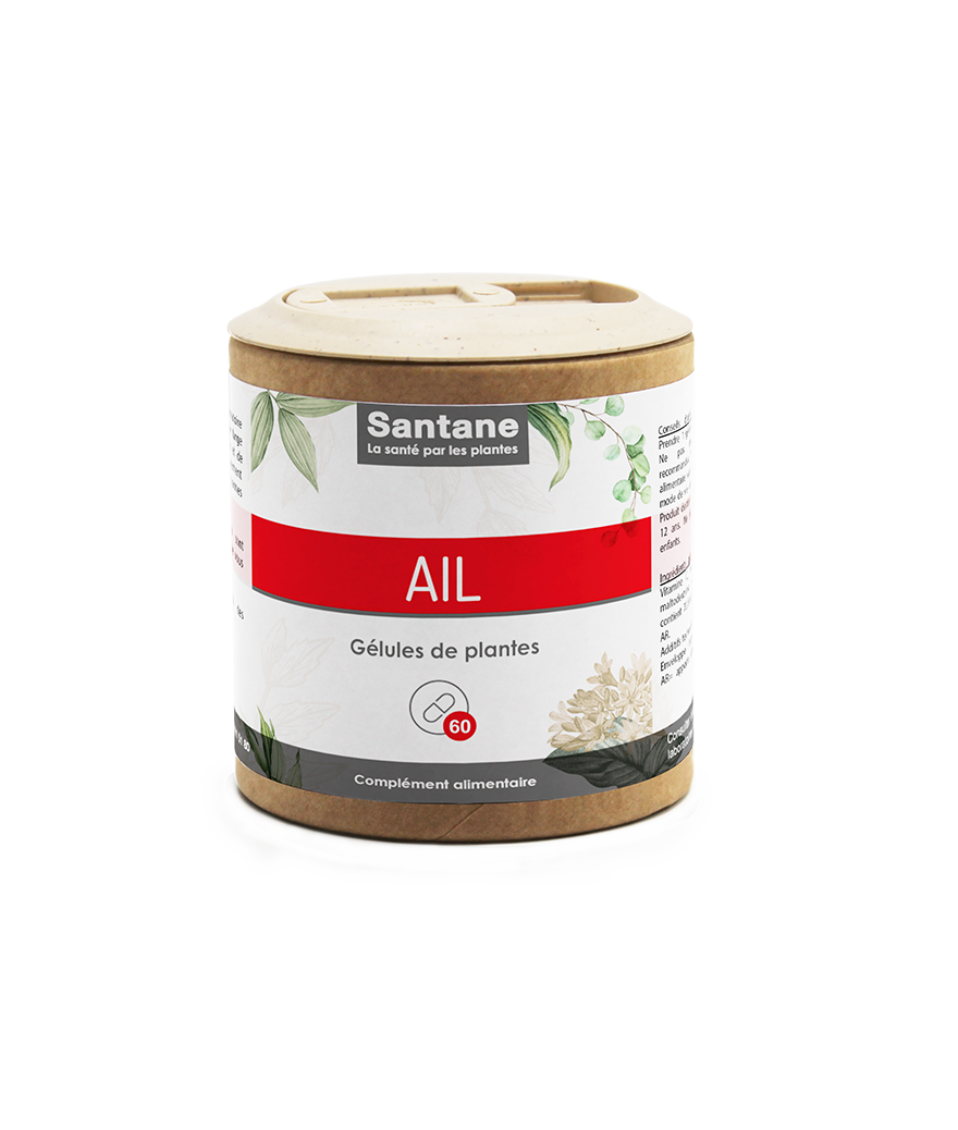 AIL Gélules - SANTANE® - COMPLEMENT ALIMENTAIRE - ANTIOXYDANT - SYSTEME CARDIOVASCULAIRE - PHYTOTHERAPIE