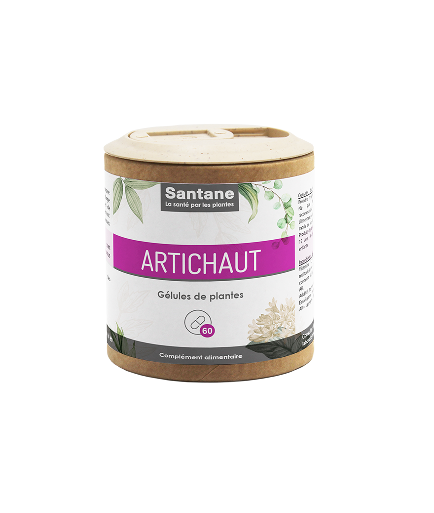 ARTICHAUT Gélules - SANTANE® - COMPLEMENT ALIMENTAIRE - PLANTES - PHYTOTHERAPIE