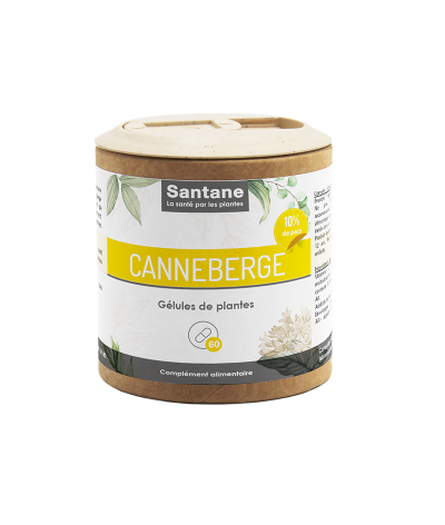 CANNEBERGE Gélules - SANTANE® - COMPLEMENT ALIMENTAIRE - PHYTOTHERAPIE - PLANTES