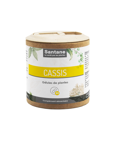CASSIS Gélules - SANTANE® - COMPLEMENT ALIMENTAIRE - PHYTOTHERAPIE - PLANTES