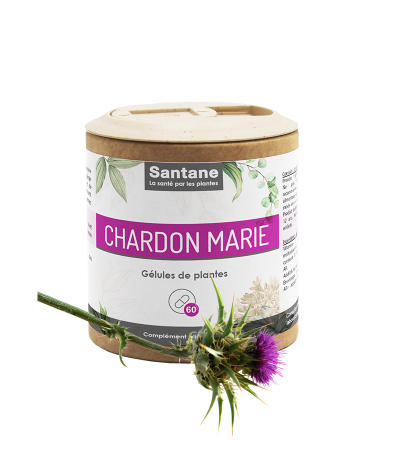 CHARDON MARIE Gélules - SANTANE® - COMPLEMENT ALIMENTAIRE - PHYTOTHERAPIE - PLANTES