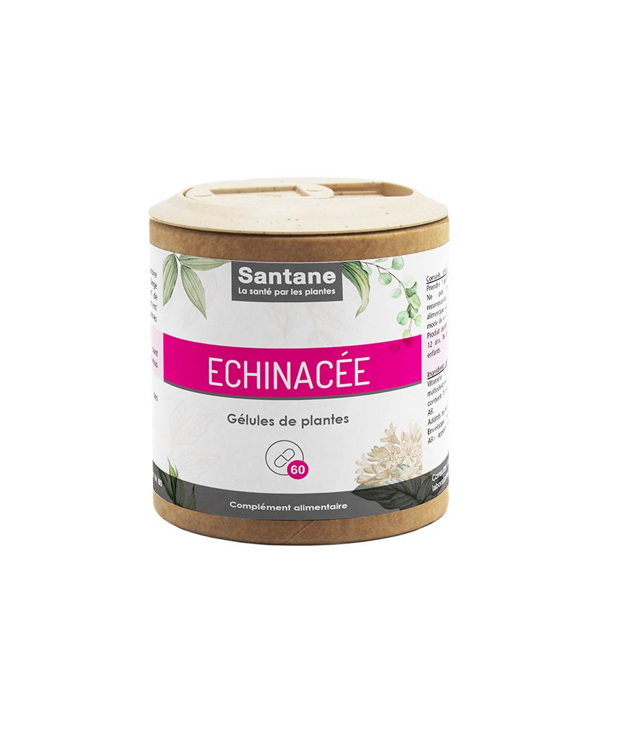 ÉCHINACÉE Gélules - SANTANE® - COMPLEMENT ALIMENTAIRE - PHYTOTHERAPIE - PLANTES