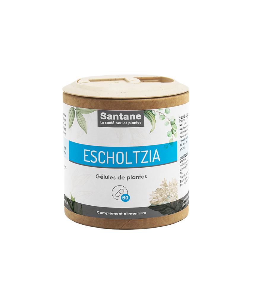 ESCHOLTZIA Gélules - SANTANE® - COMPLEMENT ALIMENTAIRE - SOMMEIL ET STRESS - PHYTOTHERAPIE