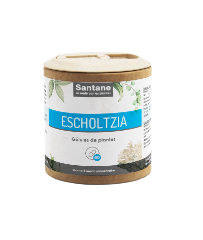 ESCHOLTZIA Gélules - SANTANE® - COMPLEMENT ALIMENTAIRE - SOMMEIL ET STRESS - PHYTOTHERAPIE