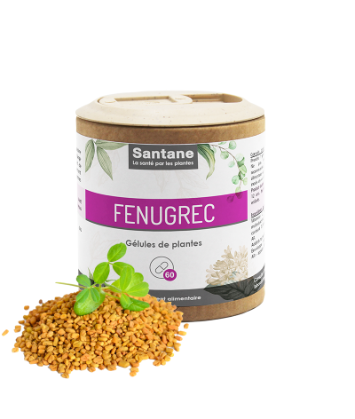 FENUGREC Gélules - SANTANE® - COMPLEMENT ALIMENTAIRE - DIGESTION - PHYTOTHERAPIE