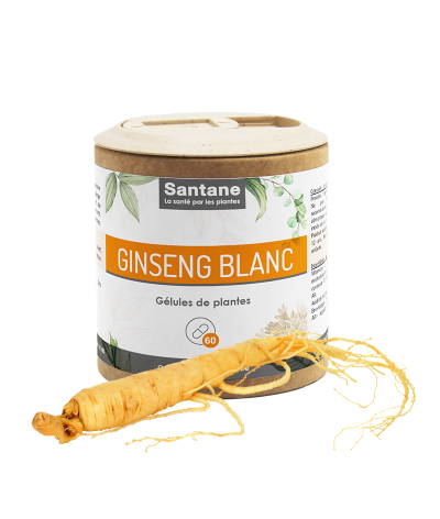 GINSENG BLANC Gélules - SANTANE® - COMPLEMENT ALIMENTAIRE - PHYTOTHERAPIE - PLANTES