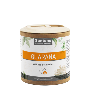 GUARANA Gélules - SANTANE® - COMPLEMENT ALIMENTAIRE - PHYTOTHERAPIE - PLANTES