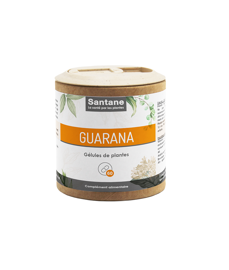 GUARANA Gélules - SANTANE® - COMPLEMENT ALIMENTAIRE - PHYTOTHERAPIE - PLANTES
