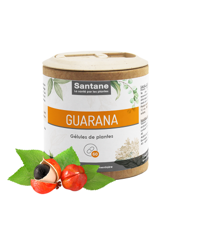 GUARANA Gélules - SANTANE® - PHYTOTHERAPIE - COMPLEMENT ALIMENTAIRE - PLANTES