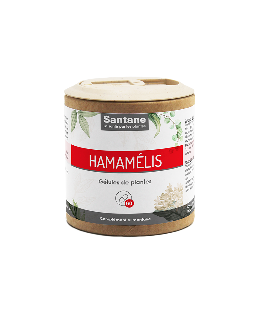 HAMAMÉLIS Gélules - SANTANE® - COMPLEMENT ALIMENTAIRE - PHYTOTHERAPIE - PLANTES