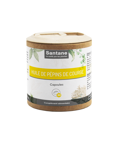 HUILE DE PÉPINS DE COURGE Capsules - SANTANE® - SANTANE - PHYTOTHERAPIE - PLANTES