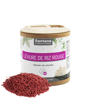 LEVURE DE RIZ ROUGE Gélules - SANTANE® - COMPLEMENT ALIMENTAIRE - PHYTOTHERAPIE - PLANTES