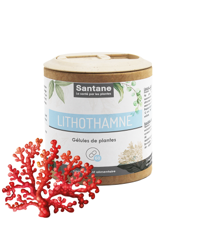 LITHOTHAMNE Gélules - SANTANE® - COMPLEMENT ALIMENTAIRE - PHYTOTHERAPIE - PLANTES