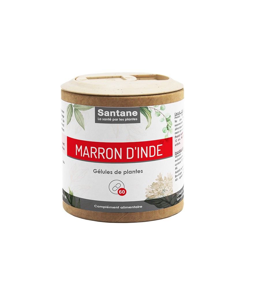 MARRON D'INDE Gélules - SANTANE® - COMPLEMENT ALIMENTAIRE - PHYTOTHERAPIE - PLANTES