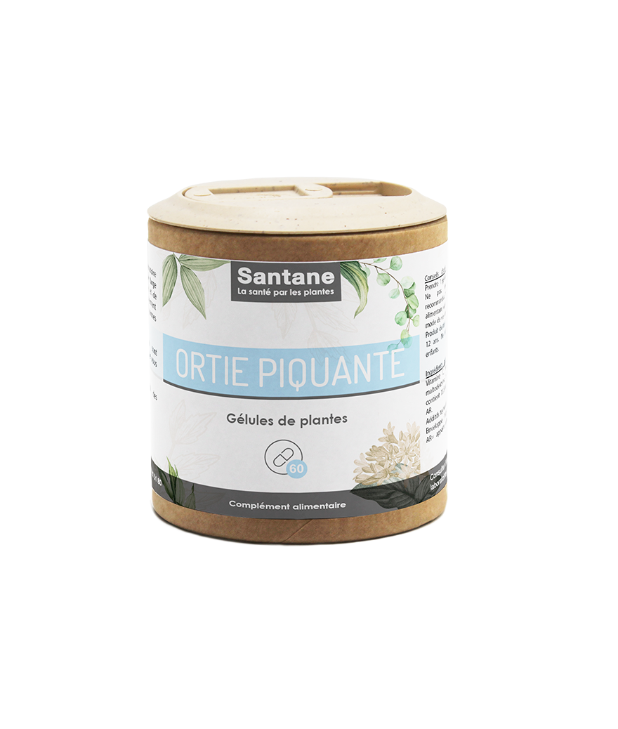 ORTIE PIQUANTE Gélules - SANTANE® - COMPLEMENT ALIMENTAIRE - PHYTOTHERAPIE - PLANTES