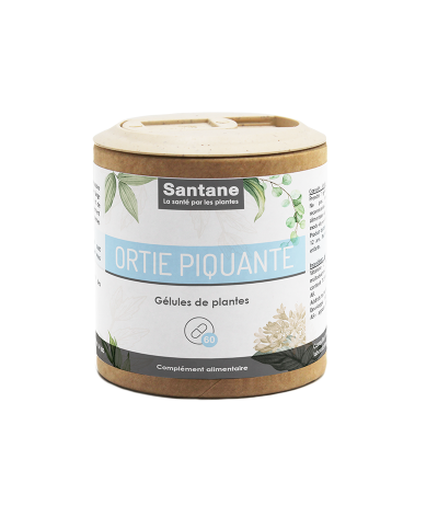 ORTIE PIQUANTE Gélules - SANTANE® - COMPLEMENT ALIMENTAIRE - PHYTOTHERAPIE - PLANTES