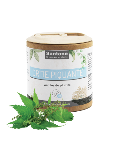 ORTIE PIQUANTE Gélules - SANTANE® - COMPLEMENT ALIMENTAIRE - PHYTOTHERAPIE - PLANTES