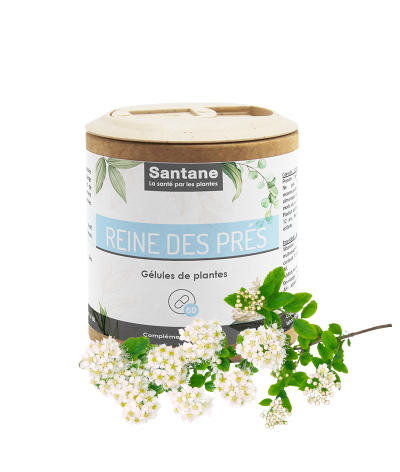 REINE DES PRÉS Gélules - SANTANE® - COMPLEMENT ALIMENTAIRE - PHYTOTHERAPIE - PLANTES