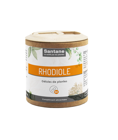 RHODIOLE Gélules - SANTANE® - COMPLEMENT ALIMENTAIRE - PHYTOTHERAPIE - PLANTES