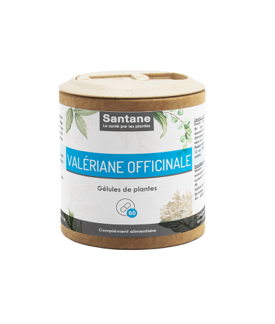 VALÉRIANE OFFICINALE Gélules - SANTANE® - COMPLEMENT ALIMENTAIRE - PHYTOTHERAPIE - ANTI-STRESS - SOMMEIL