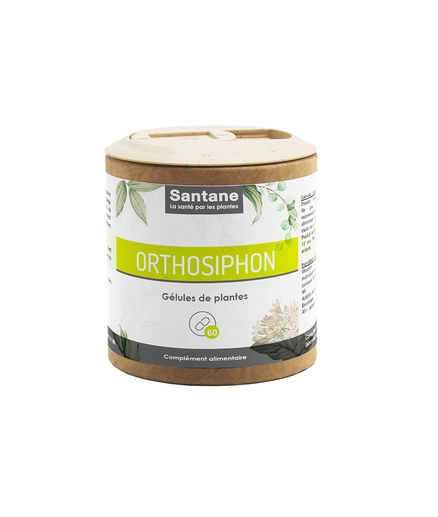 ORTHOSIPHON 270MG Gélules - SANTANE® - COMPLEMENT ALIMENTAIRE - PHYTOTHERAPIE - PLANTES
