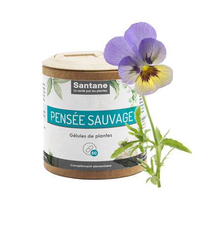 Pensée sauvage - Gélules de plantes - Beauté - Santane® - Phytothérapie