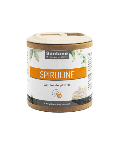 SPIRULINE Gélules - SANTANE® - Compléments alimentaires - Phytothérapie