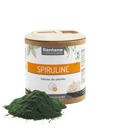 SPIRULINE Gélules - SANTANE® - Compléments alimentaires - Phytothérapie