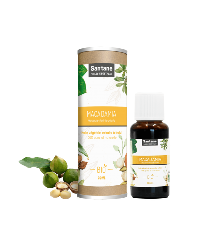 MACADAMIA - Huile Végétale - SANTANE - BIO - PHYTOTHERAPIE - PLANTES