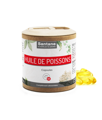 Huile de Poissons - Capsules - SANTANE® - PHYTOTHERAPIE - PLANTES