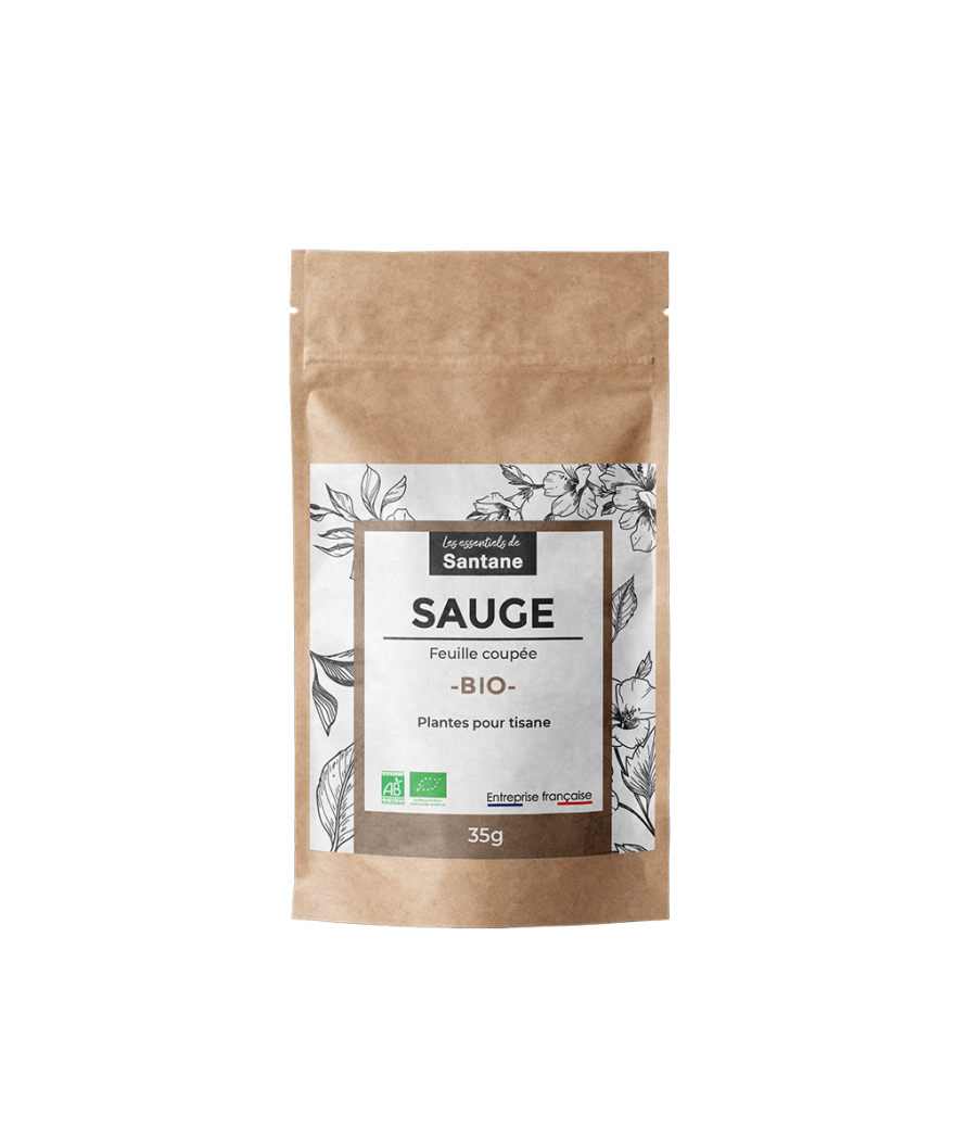 Sauge Officinale BIO Infusion - SANTANE® - TISANES ET INFUSIONS - VRAC - PHYTOTHERAPIE - PLANTES