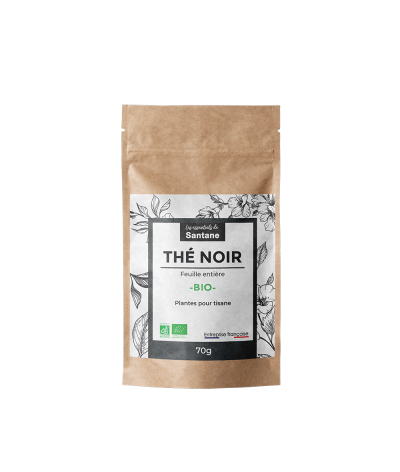 Thé Noir BIO Infusion - SANTANE® - TISANES ET INFUSIONS - VRAC - PHYTOTHERAPIE - PLANTES