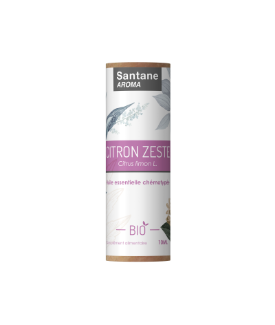 CITRON ZESTE Huile essentielle - SANTANE® - PHYTOTHERAPIE - AROMATHERAPIE - PLANTES - SANTE NATURELLLE